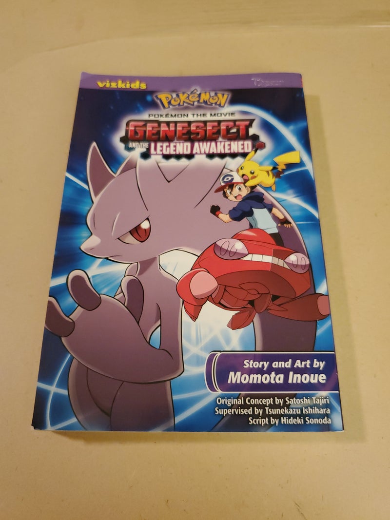 Pokemon the Movie: Genesect and the Legend Awakened by Momota Inoue,  Paperback